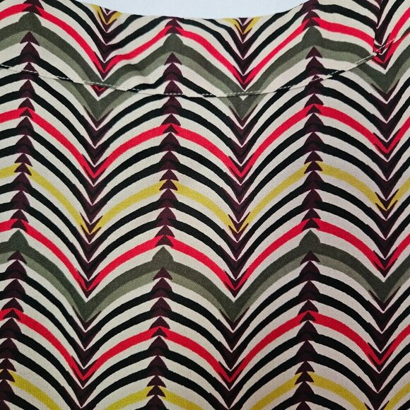 Banana Republic women's tank chevron pattern in multiple colors size S - Picture 5 of 7